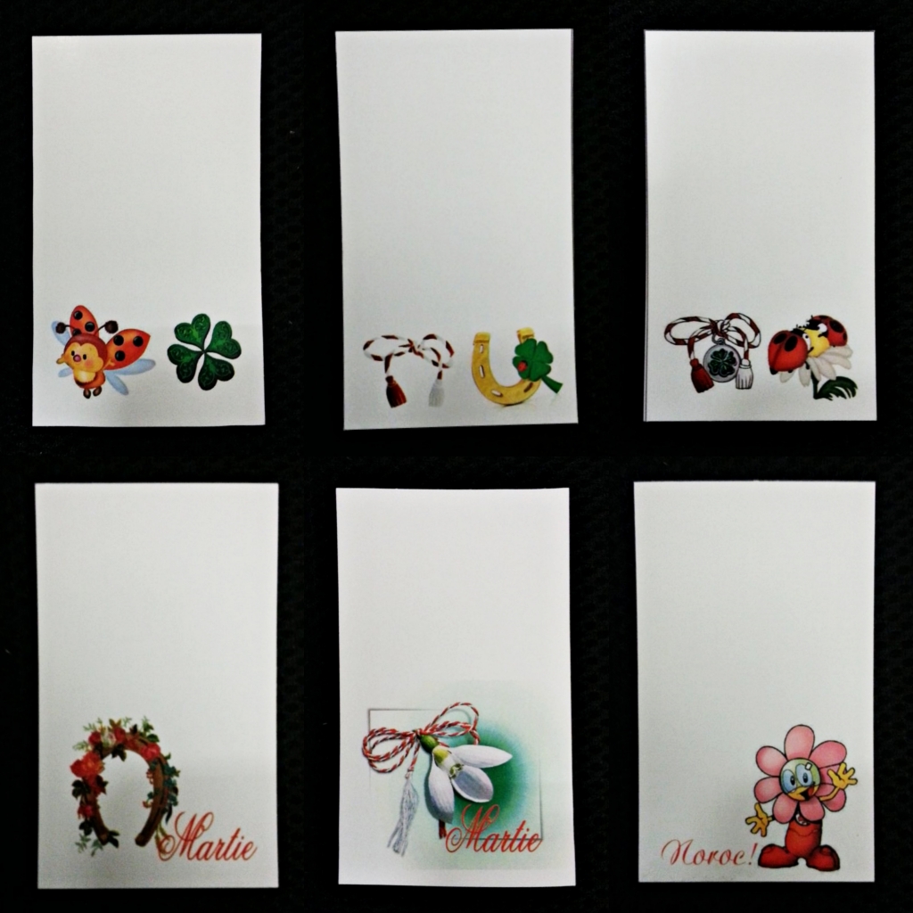 Cartonase pentru martisor
